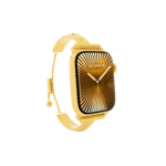 Apple Watch gold edition with slim bracelet strap and luxury polished finish