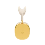 AirPods Max customized in gold with starlight strap for a premium luxury look