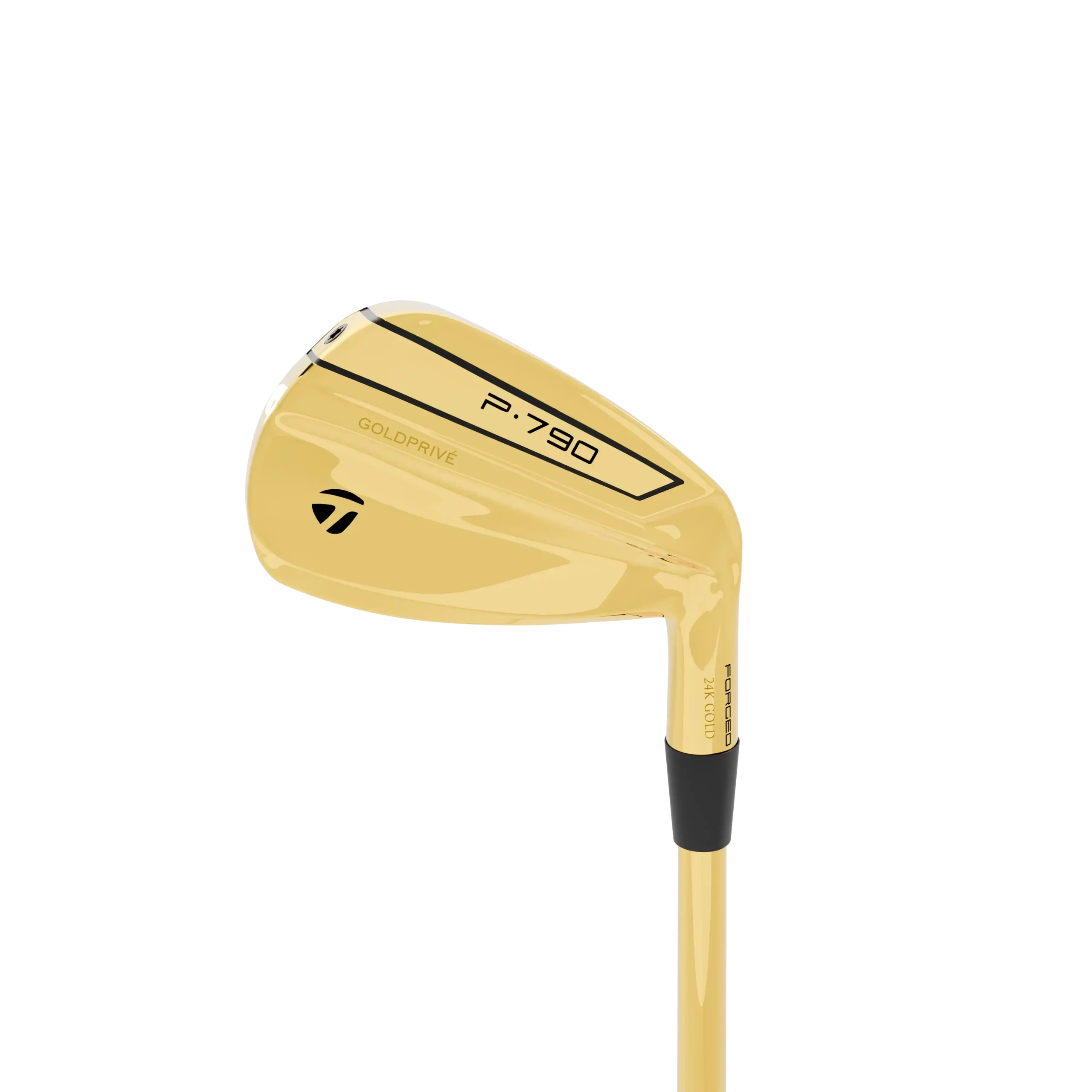 TaylorMade.01 24K Gold TaylorMade Four Iron P-790 Golf Club - Image 1