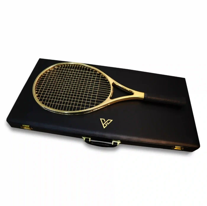24K Gold Tennis Racket - Image 2