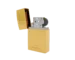 Luxury gold lighter opened with premium metallic finish designed for elite accessories collection