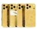 gold iPhone 17 Pro Max 24K gold luxury design 24K gold iPhone 17 Pro Max bespoke luxury GoldPrivé custom gold iPhone 17 Pro Max diamond finish