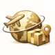 Global Delivery icon — GoldPrivé worldwide shipping