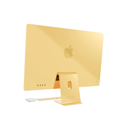 iMac 24" with 24K Gold Magic Keyboard and Mouse