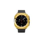 Slate Gold Samsung Galaxy Watch Ultra2 shown from another angle