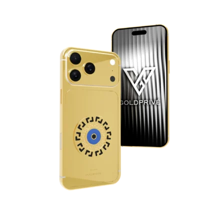 Meandros Blessing Eye in 24K gold by GoldPrive - luxury evil eye protection design
