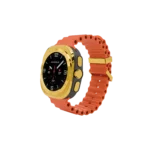 Galaxy Watch Ultra with Orange Marine Band