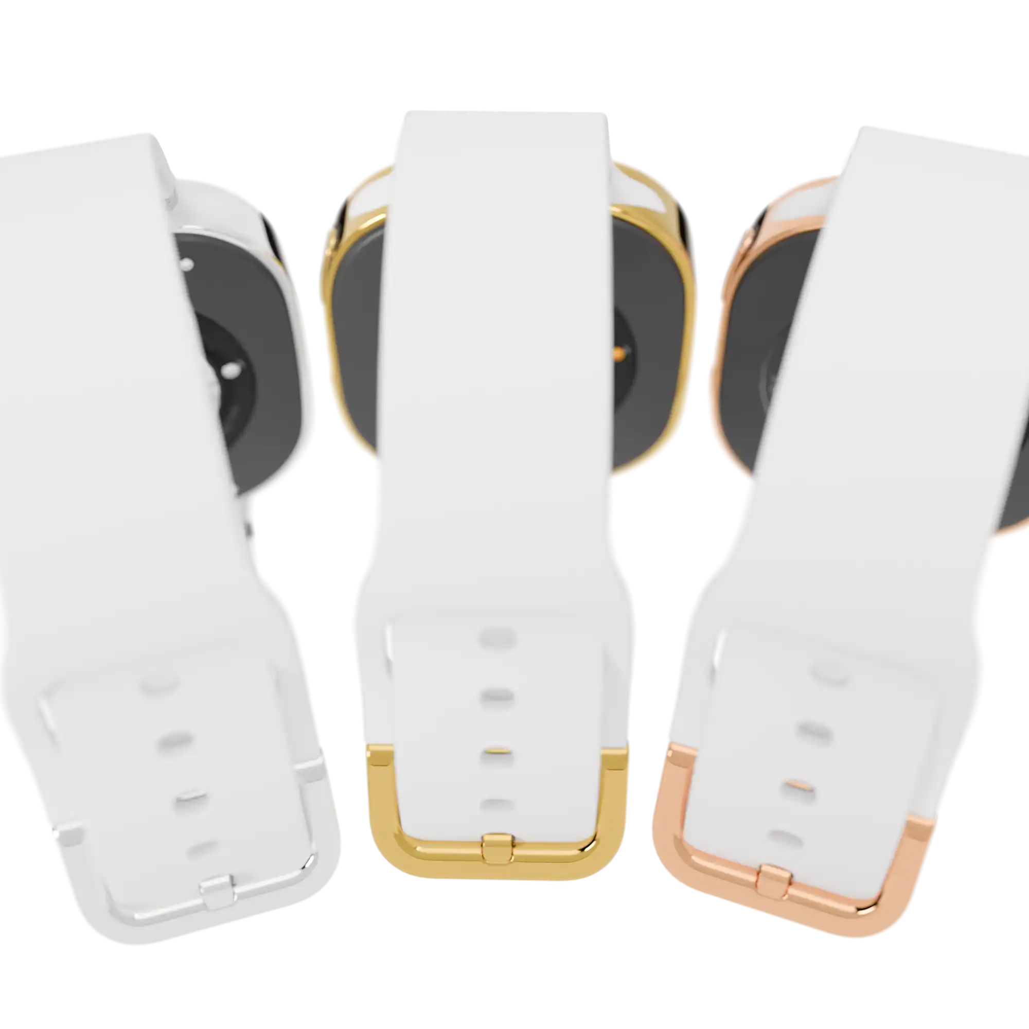 Ivory Gold Samsung Galaxy Watch8 — 24K Gold / Rose Gold / Platinum – GoldPrivé
