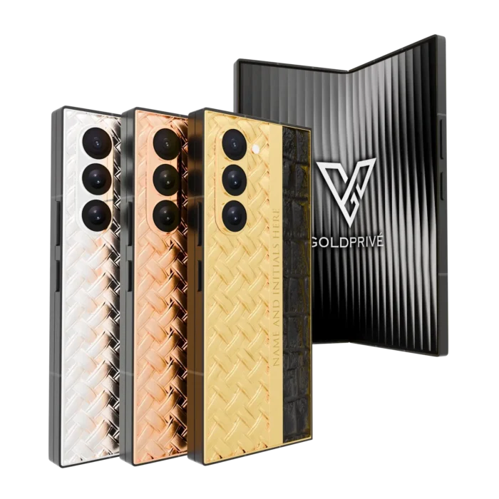 Braid Gold Samsung Galaxy Z Fold8 Ultra in 24K Gold, Rose Gold, Platinum