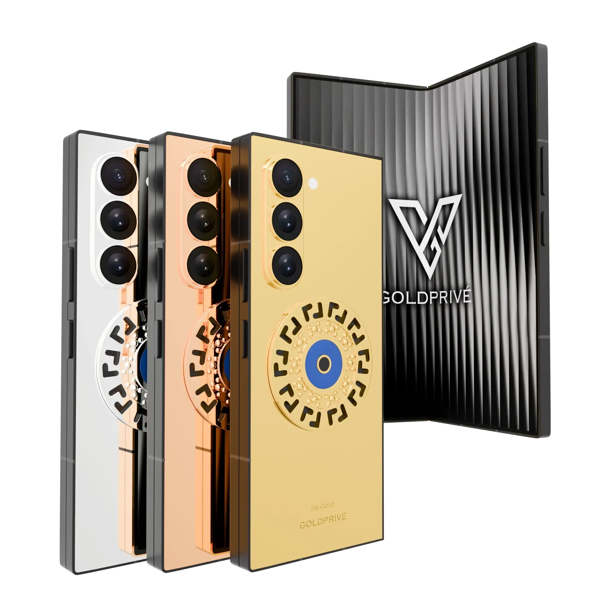 3n1_New (15) Meandros Blessing Eye Samsung Galaxy Z Fold8 – 24K Gold, Rose Gold & Platinum