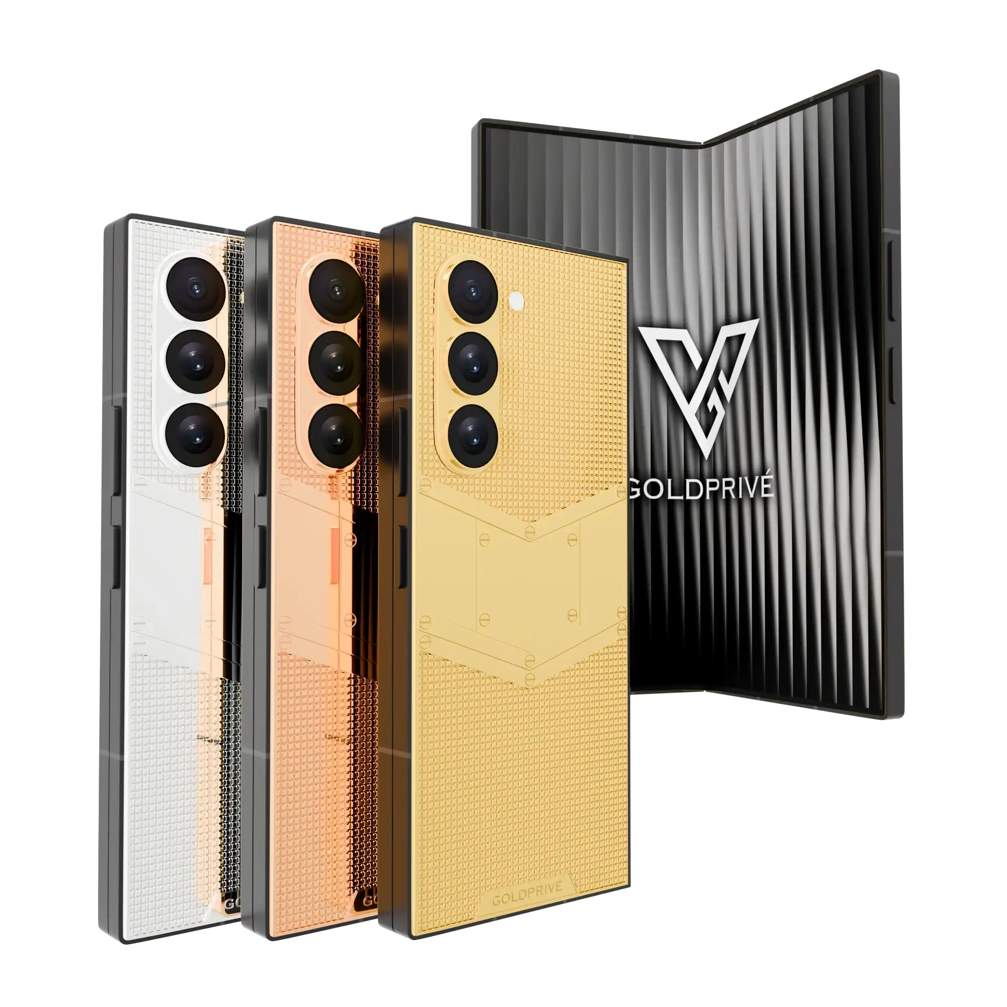 3n1_New (21) Obelisk Gold Samsung Galaxy Z Fold7 — 24K Gold / Rose Gold / Platinum - Image 1