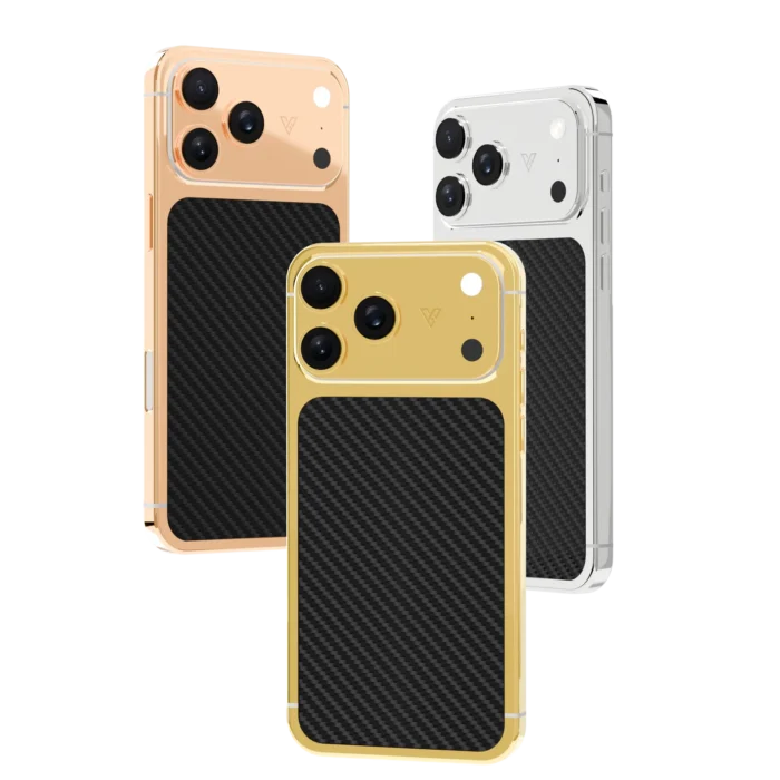 Carbon Gold iPhone 18 Pro & Pro Max in 24K Gold, Rose Gold, Platinum