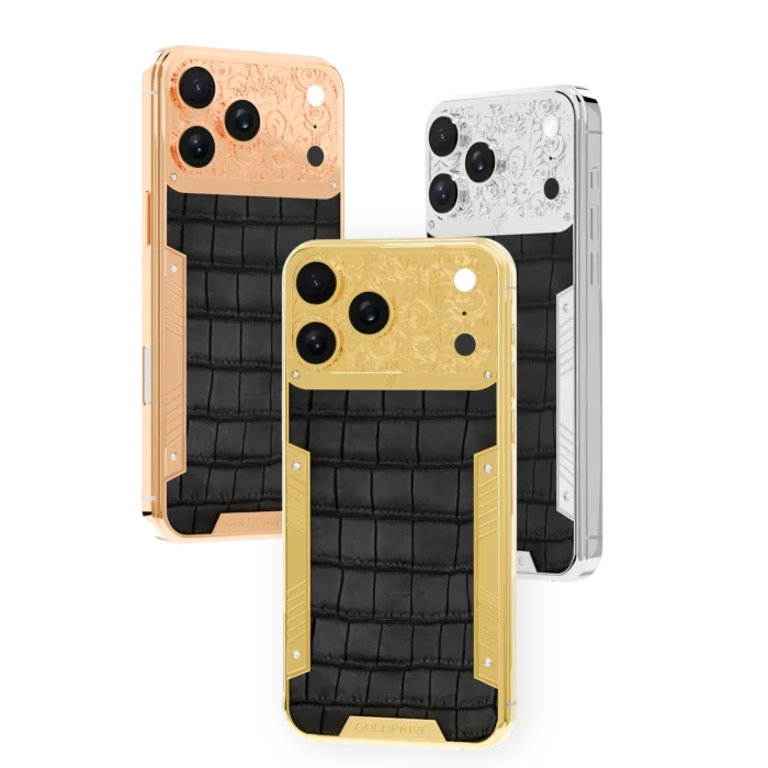 Exotic Royal Gold iPhone 18 Pro & Pro Max in 24K Gold, Rose Gold, Platinum