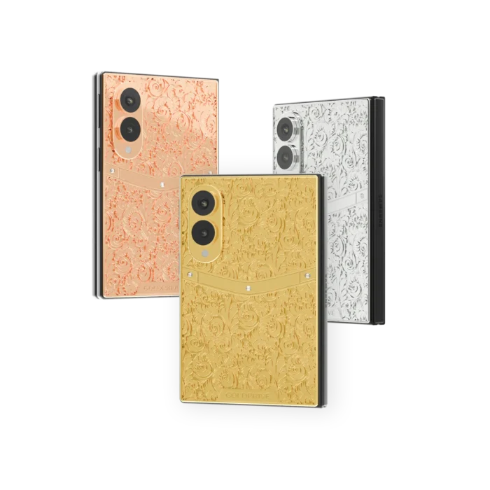 Botanica Gold Samsung Galaxy Z Fold8 in 24K Gold, Rose Gold, Platinum