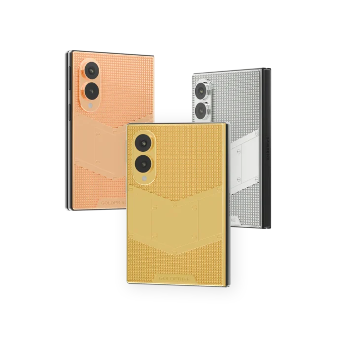 Obelisk Gold Samsung Galaxy Z Fold8 in 24K Gold, Rose Gold, Platinum