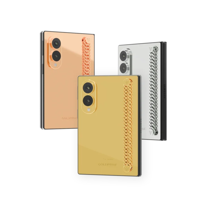 Sovereign Link Gold Samsung Galaxy Z Fold8 in 24K Gold, Rose Gold, Platinum