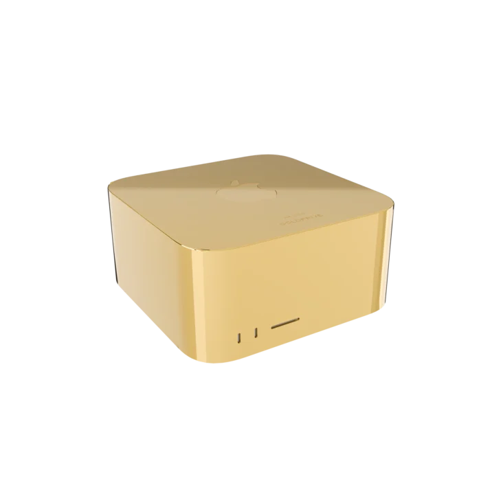 Luxury Gold Mac Studio in 24K Gold, Rose Gold, Platinum