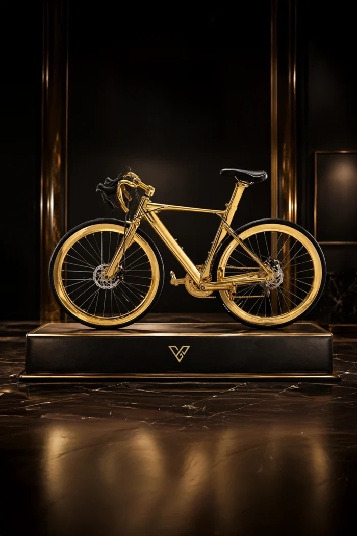 Luxury 24K Gold Men's Racing Bike – Velocity