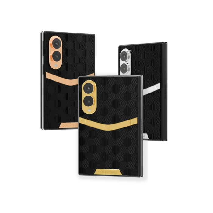 Genesis Gold Samsung Galaxy Z Fold8 in 24K Gold, Rose Gold, Platinum