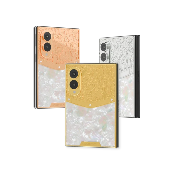 Royal Gold Samsung Galaxy Z Fold8 in 24K Gold, Rose Gold, Platinum