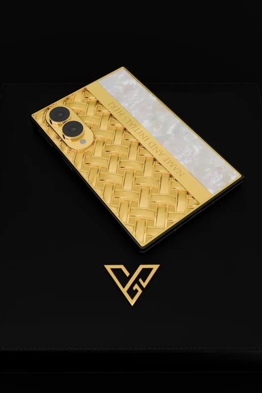 Pearl Edition Gold Samsung Galaxy Z Fold8 by GoldPrivé