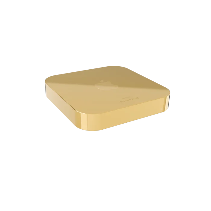 Luxury Gold Mac mini in 24K Gold, Rose Gold, Platinum