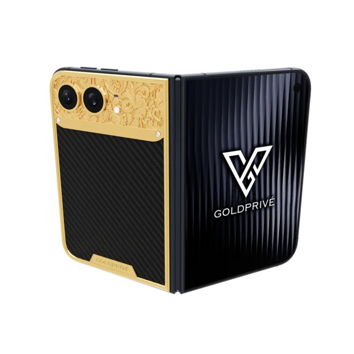 Carbon Royal Gold iPhone Duo in 24K Gold, Rose Gold, Platinum