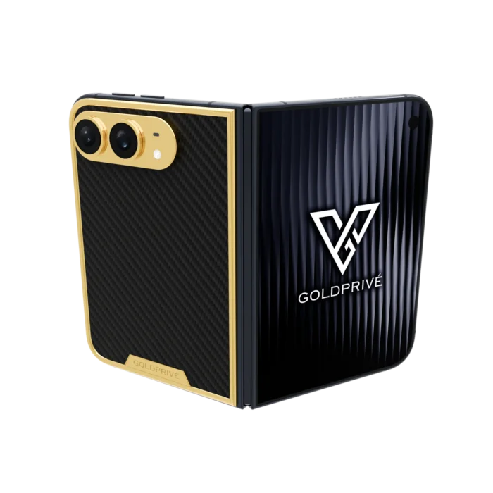 Carbon Gold iPhone Duo in 24K Gold, Rose Gold, Platinum