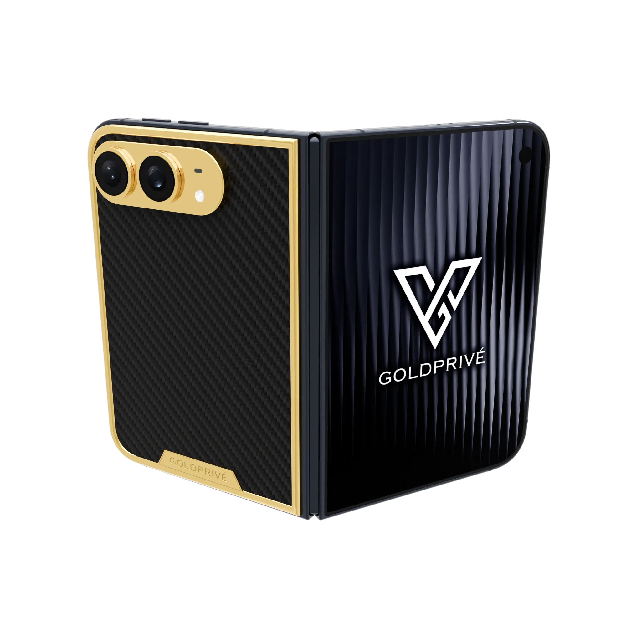 iPhone_Duo CBFWhole.01 Carbon Gold iPhone Duo — 24K Gold / Rose Gold / Platinum - Image 1