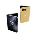 Legacy Gold iPhone Duo shown folded and open