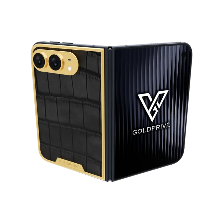 Wild Elegance Gold iPhone Duo in 24K Gold, Rose Gold, Platinum