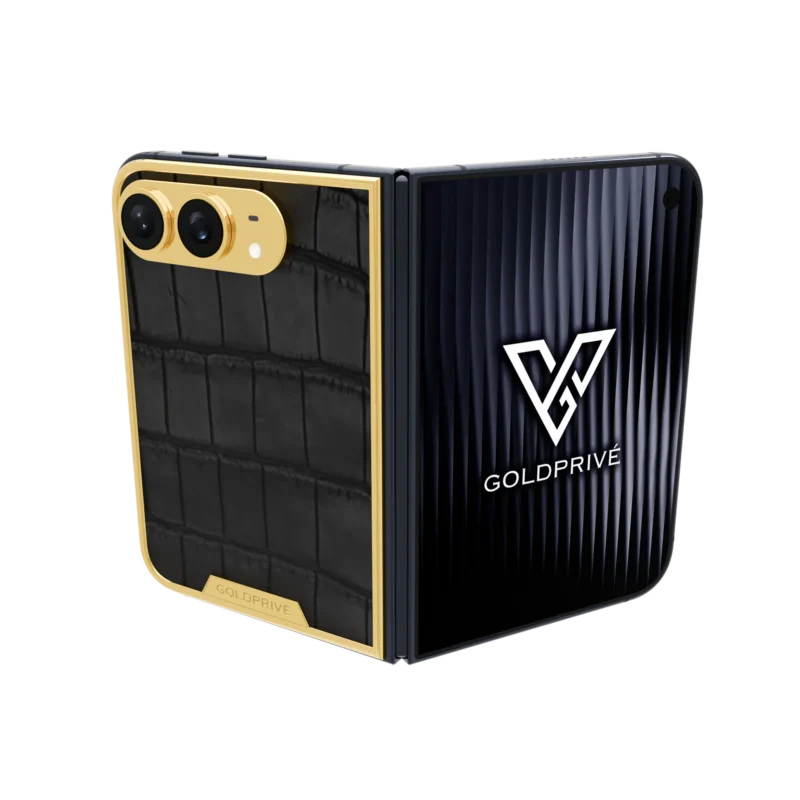 Exotic Skin Gold iPhone Duo by GoldPrivé