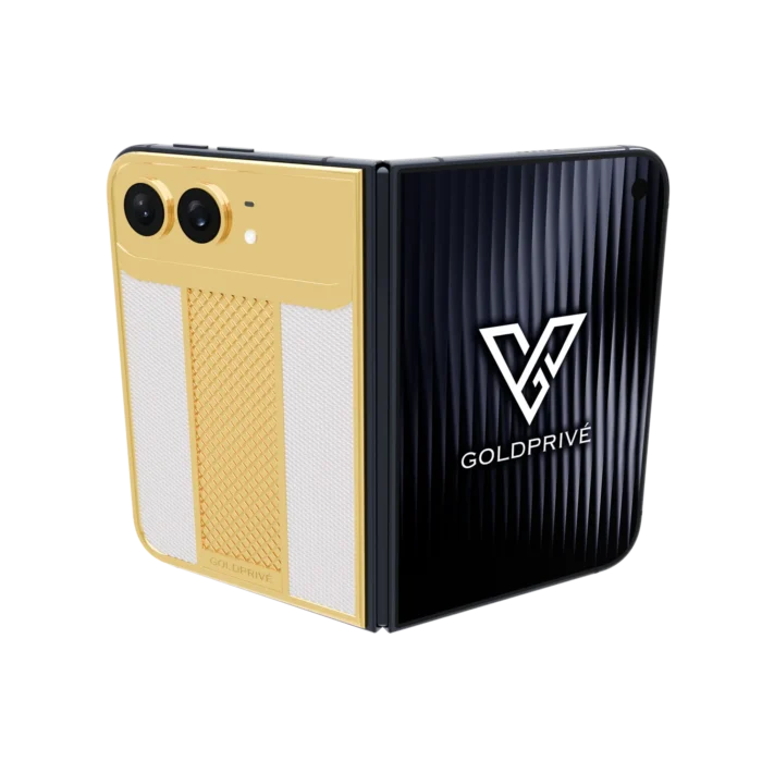 Grandeur Gold iPhone Duo in 24K Gold, Rose Gold, Platinum