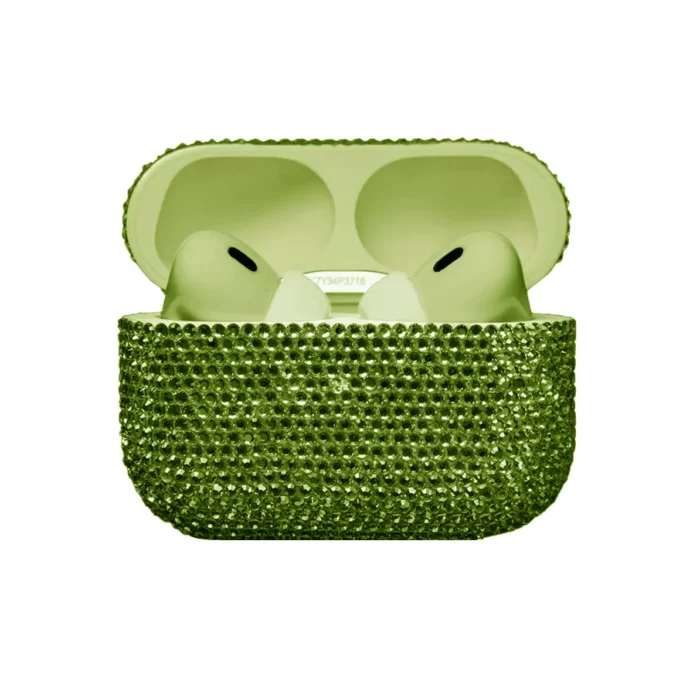 Chrysolite Edition in Luxury Swarovski AirPods Pro 3