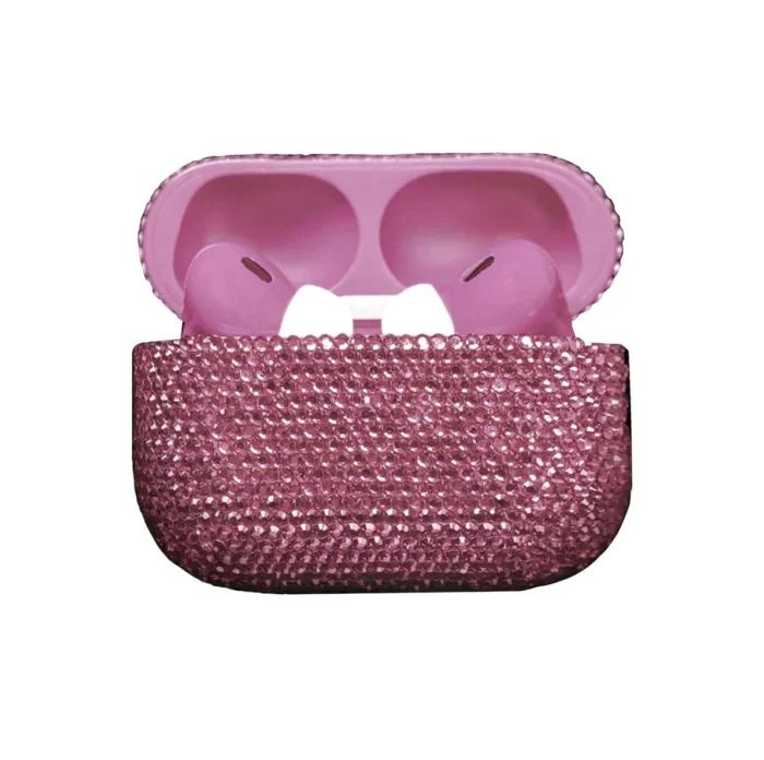 Rose Edition in Luxury Swarovski AirPods Pro 3