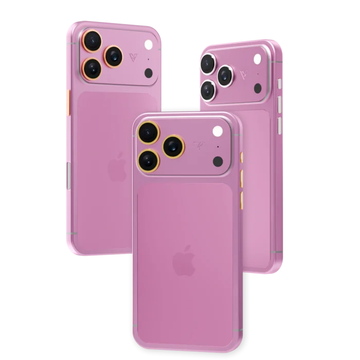 Peony Gold iPhone 18 Pro & Pro Max in 24K Gold, Rose Gold, Platinum